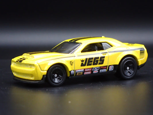 2008-2023 DODGE CHALLENGER SRT DEMON JEGS 1:64 SCALE DIORAMA DIECAST MODEL CAR
