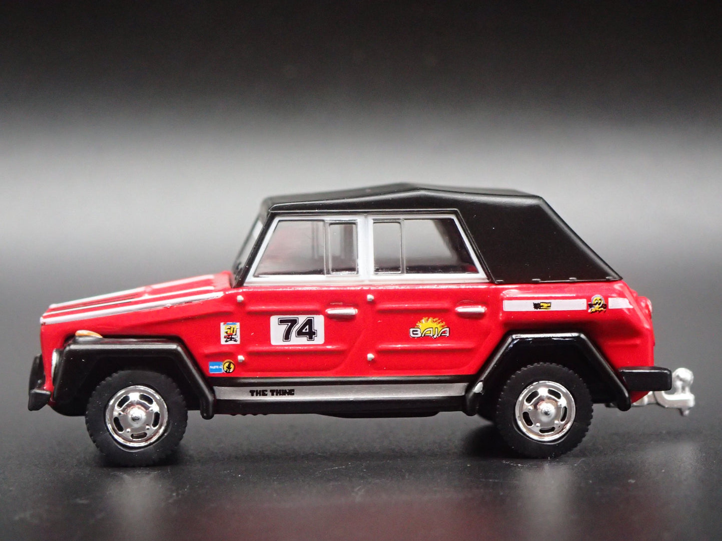 VOLKSWAGEN THING TYPE 181 HITCH 1:64 SCALE COLLECTIBLE DIORAMA DIECAST MODEL CAR