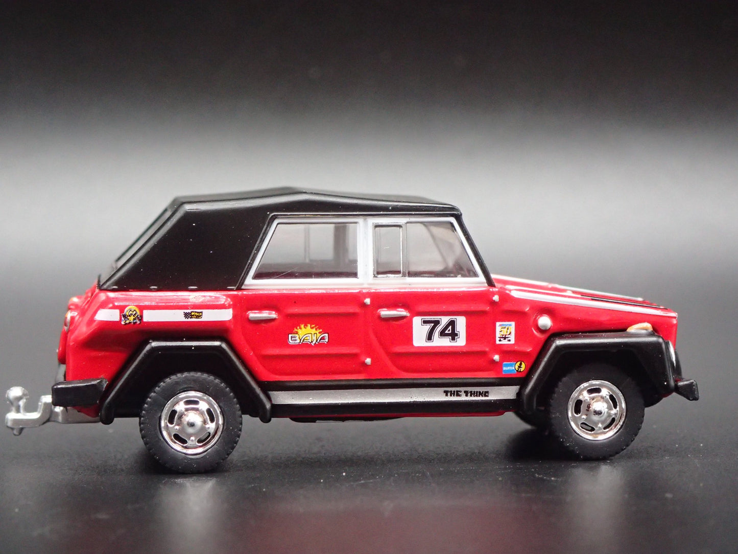 VOLKSWAGEN THING TYPE 181 HITCH 1:64 SCALE COLLECTIBLE DIORAMA DIECAST MODEL CAR