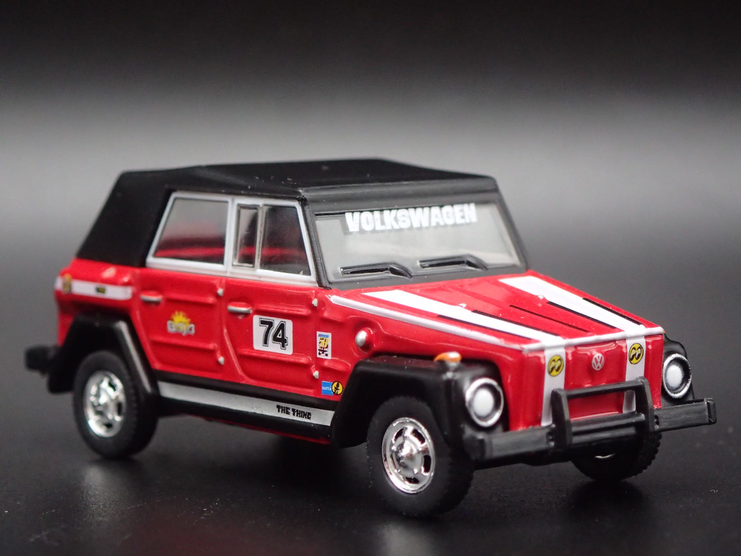 VOLKSWAGEN THING TYPE 181 HITCH 1:64 SCALE COLLECTIBLE DIORAMA DIECAST MODEL CAR