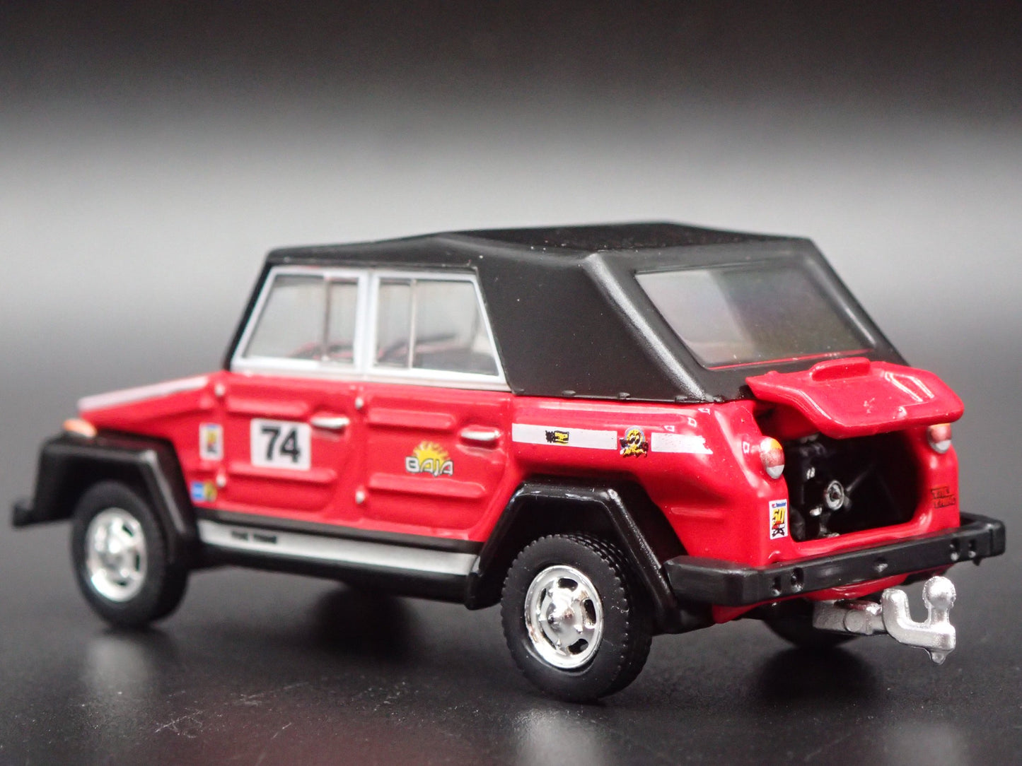 VOLKSWAGEN THING TYPE 181 HITCH 1:64 SCALE COLLECTIBLE DIORAMA DIECAST MODEL CAR