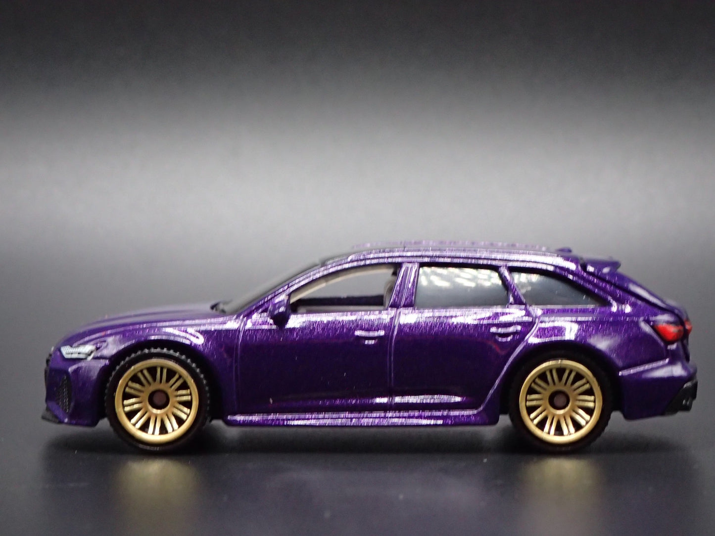 2019-2025 AUDI AVANT RS6 STATION WAGON PURPLE 1/64 SCALE DIECAST MODEL CAR