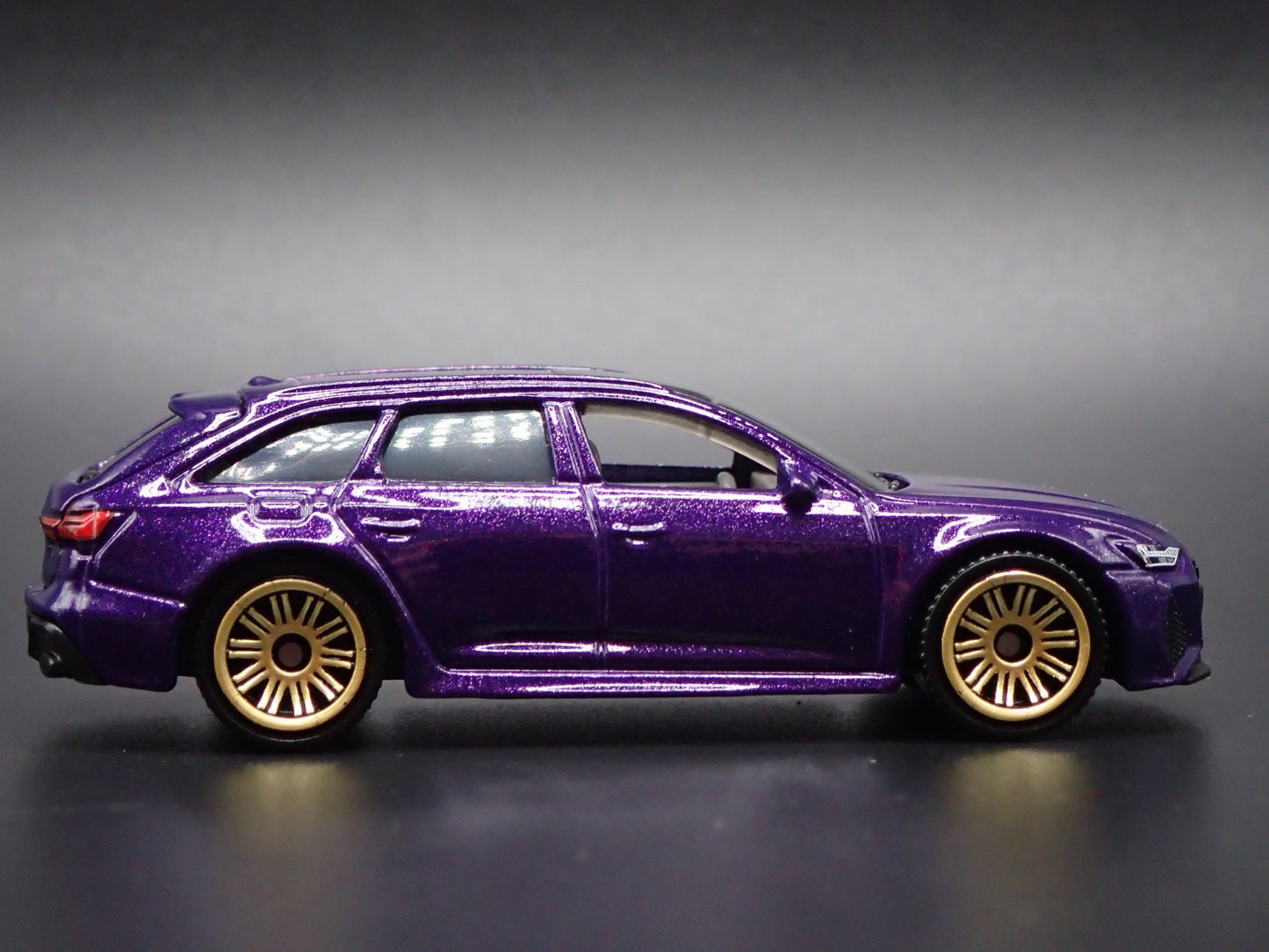 2019-2025 AUDI AVANT RS6 STATION WAGON PURPLE 1/64 SCALE DIECAST MODEL CAR