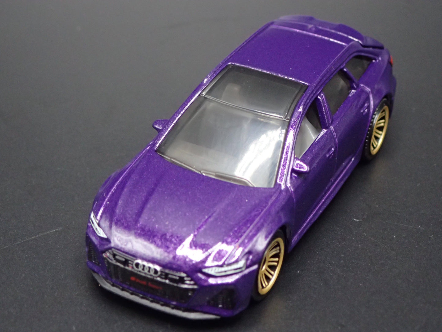 2019-2025 AUDI AVANT RS6 STATION WAGON PURPLE 1/64 SCALE DIECAST MODEL CAR