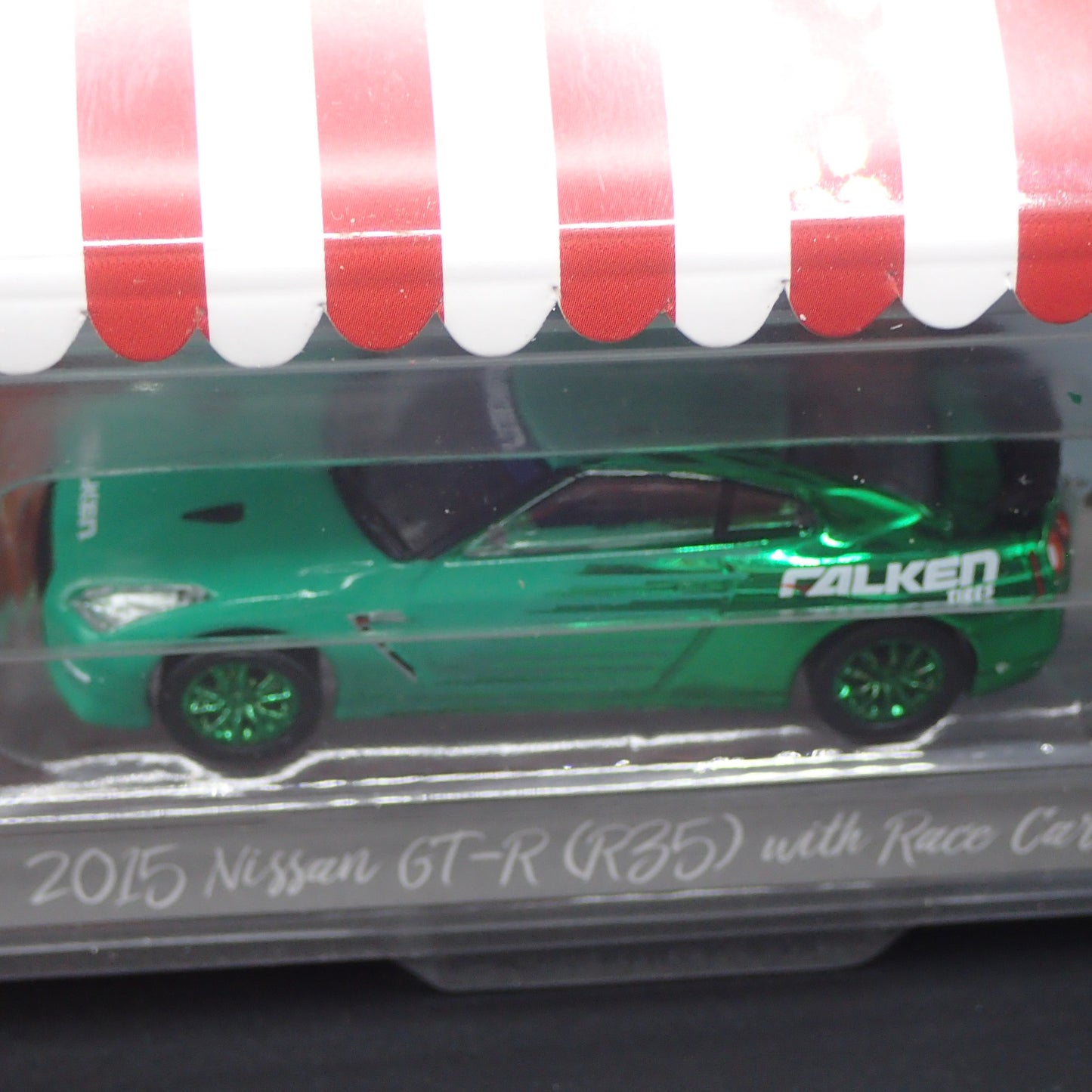 2026 GREENLIGHT GREEN MACHINE 2015 NISSAN GTR R35 FALKEN HOBBY SHOP GREATEST HIT