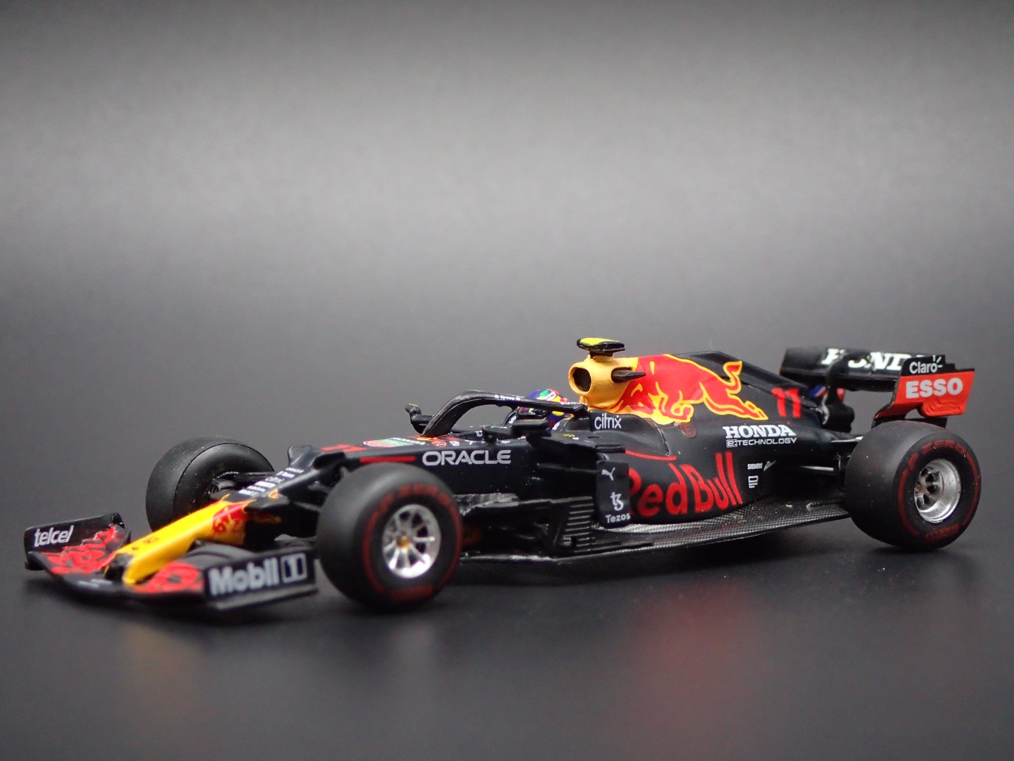 21' RED BULL RACING RB16B 11 SERGIO PEREZ F1 RACING 1:64 SCALE DIECAST ...