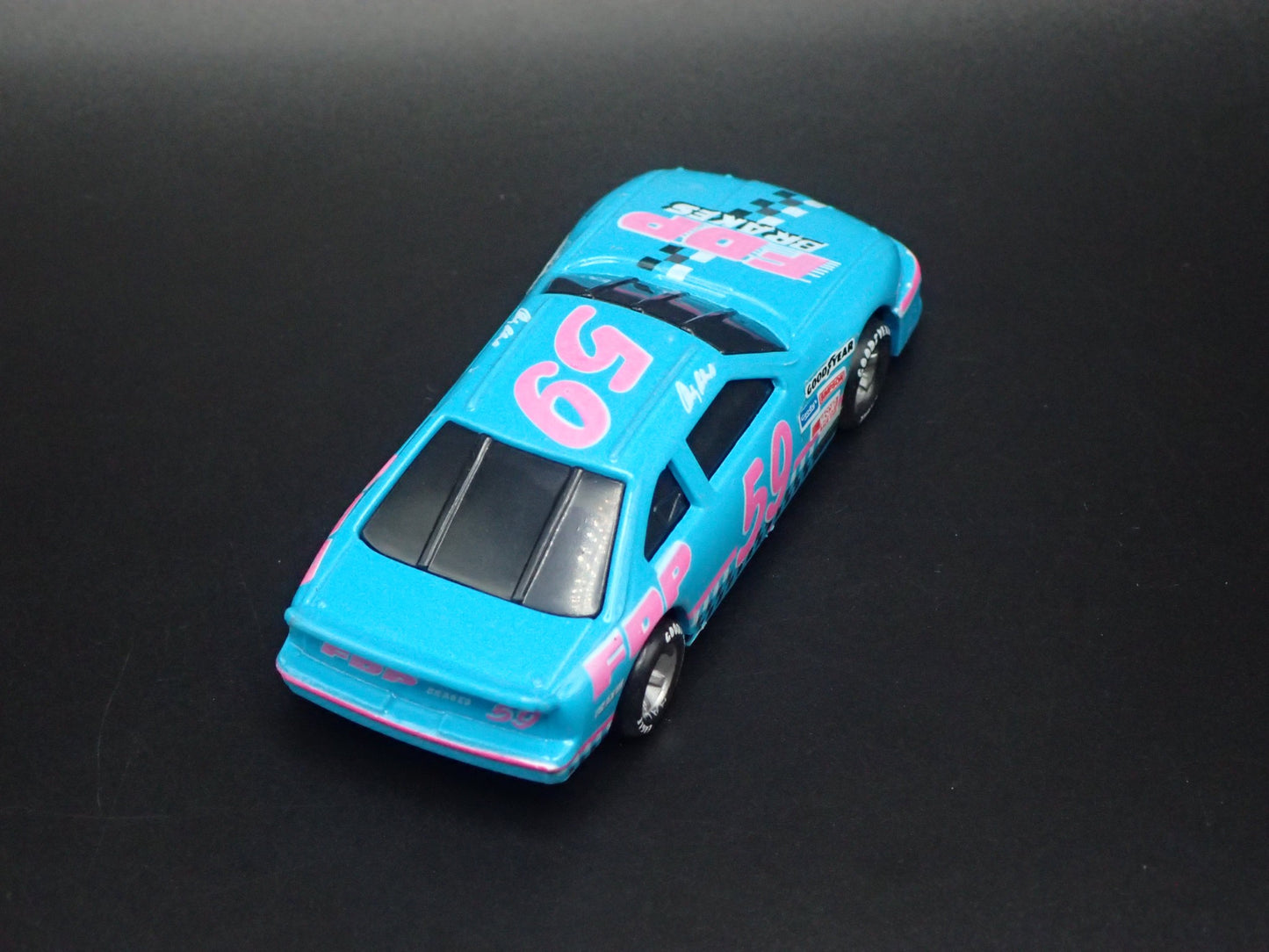 1992 92 FORD THUNDERBIRD 59 ANDY BELMONT FDP NASCAR 1/64 SCALE DIECAST MODEL CAR