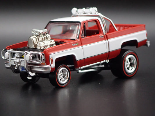 1973 CHEVY CHEVROLET PICKUP TRUCK ZINGER SQUAREBODY 1:64 SCALE DIECAST MODEL CAR