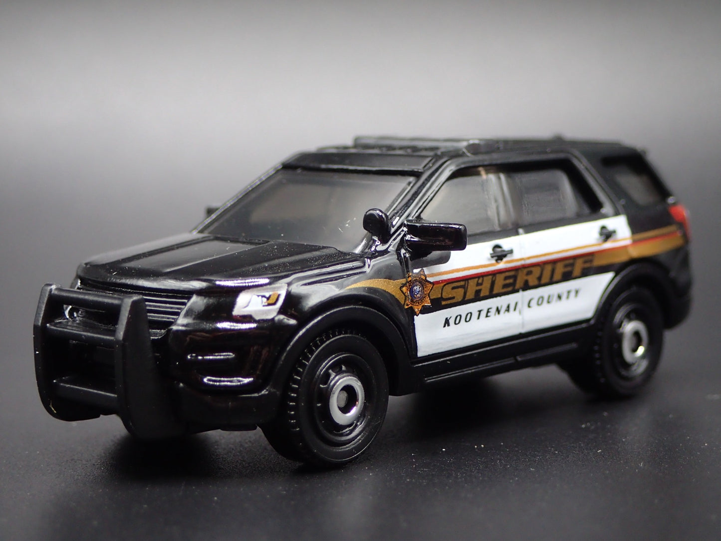 2016 16 FORD EXPLORER POLICE INTERCEPTOR KOOTENAI SHERIFF 1:64 DIECAST MODEL CAR