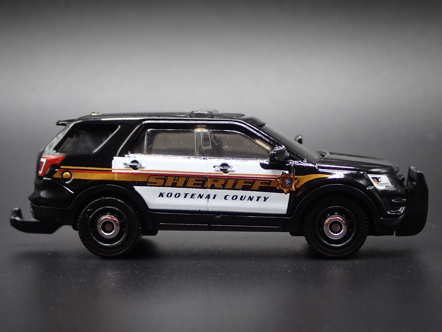 2016 16 FORD EXPLORER POLICE INTERCEPTOR KOOTENAI SHERIFF 1:64 DIECAST MODEL CAR