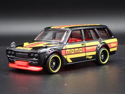 1968-1973 DATSUN 510 STATION WAGON MOMO 1:64 SCALE COLLECTIBLE DIECAST MODEL CAR