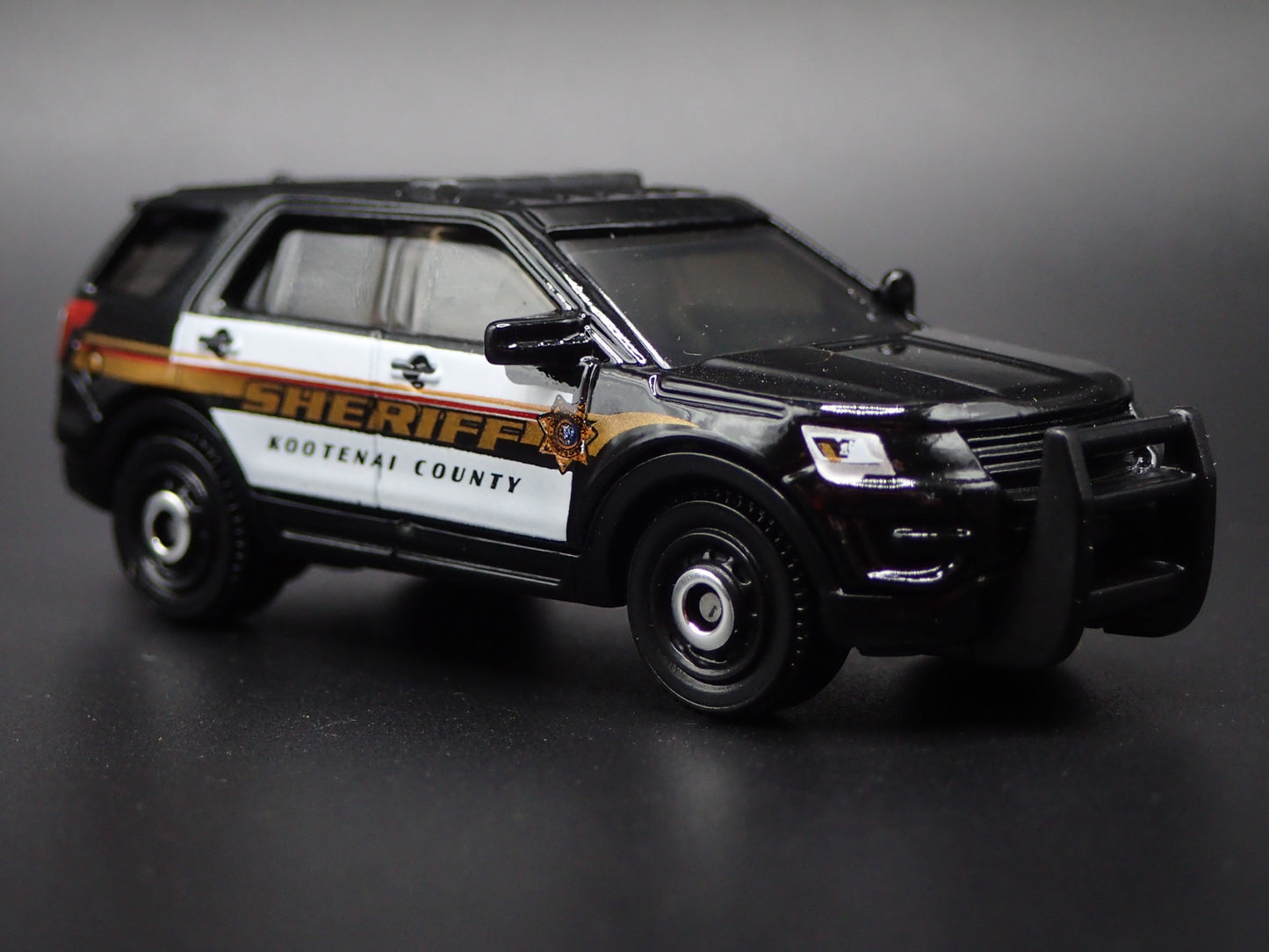 2016 16 FORD EXPLORER POLICE INTERCEPTOR KOOTENAI SHERIFF 1:64 DIECAST MODEL CAR