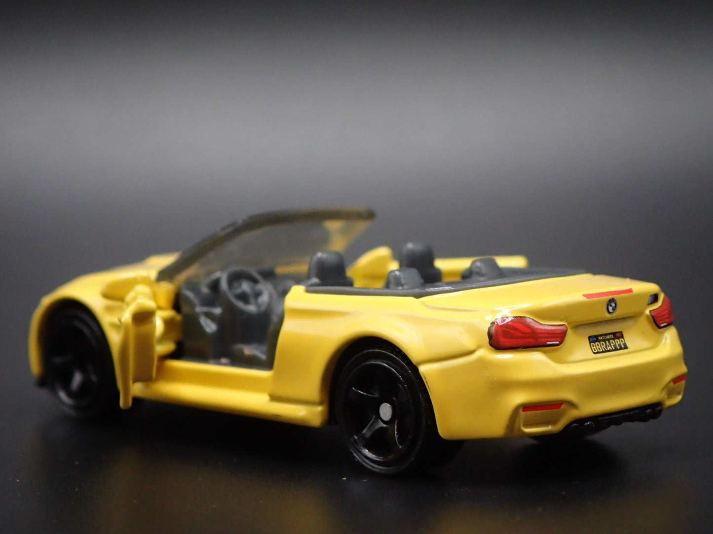 2014-2020 BMW M4 CABRIOLET CONVERTIBLE YELLOW 1:64 SCALE DIECAST MODEL CAR