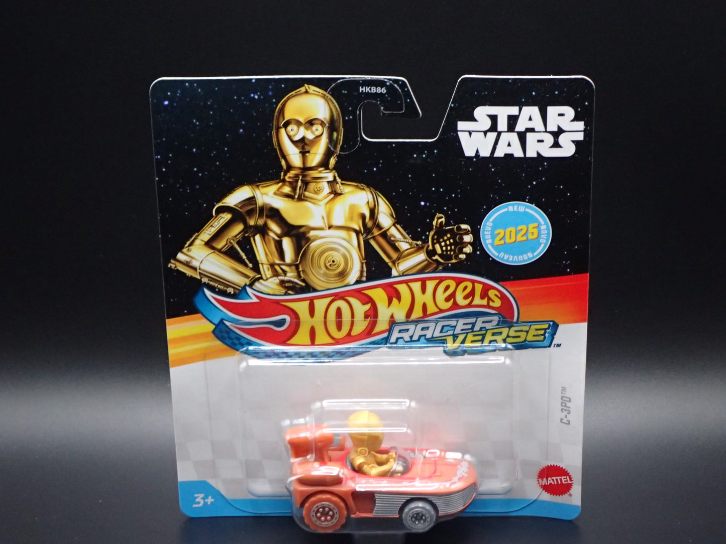 2025 HOT WHEELS RACER VERSE STAR WARS C-3PO BRAND NEW