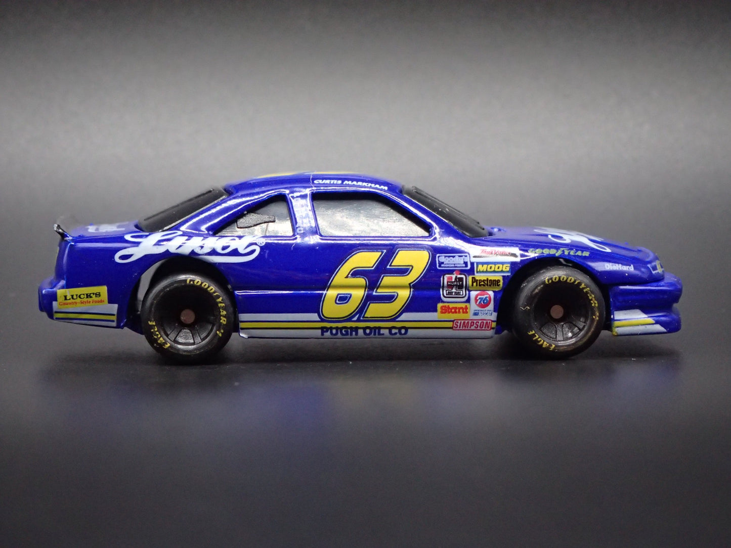 1995 95 PONTIAC GRAND PRIX 63 CURTIS MARKHAM NASCAR 1:64 SCALE DIECAST MODEL CAR