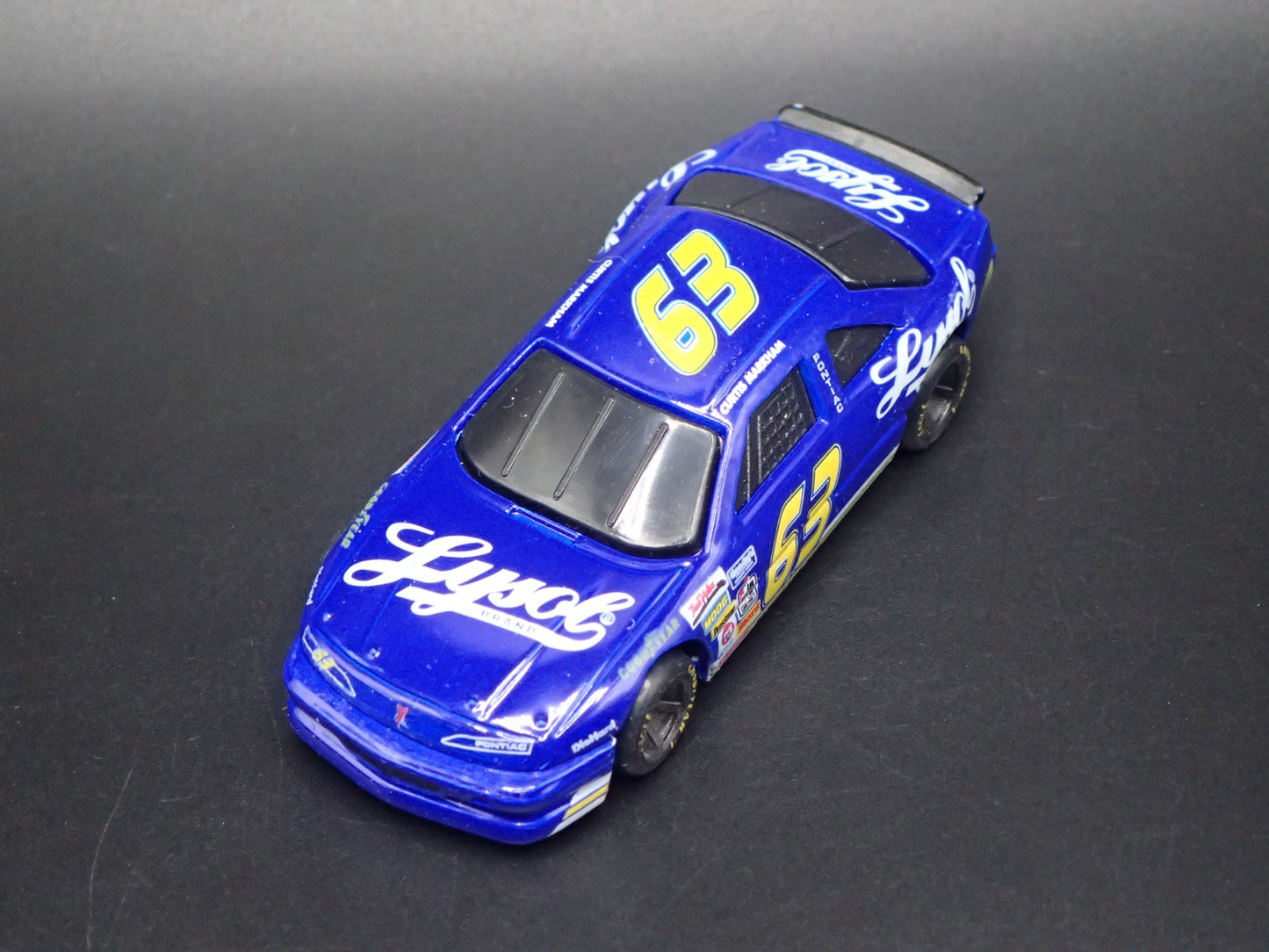 1995 95 PONTIAC GRAND PRIX 63 CURTIS MARKHAM NASCAR 1:64 SCALE DIECAST MODEL CAR