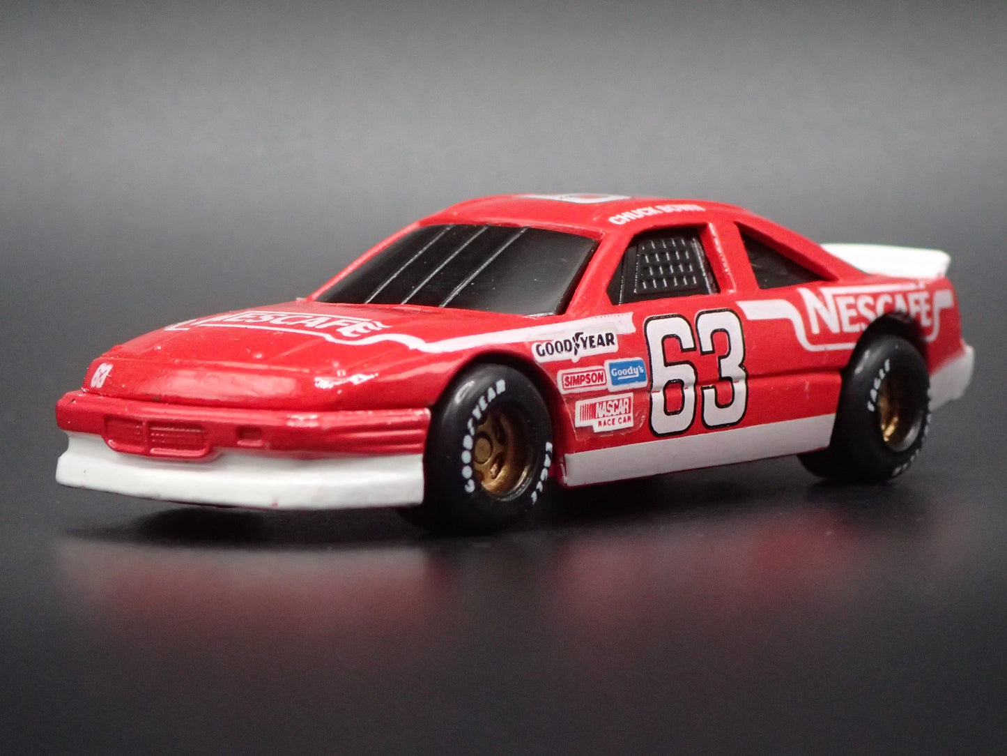 1992 92 PONTIAC GRAND PRIX 63 CHUCK BOWN NASCAR 1:64 SCALE DIECAST MODEL CAR