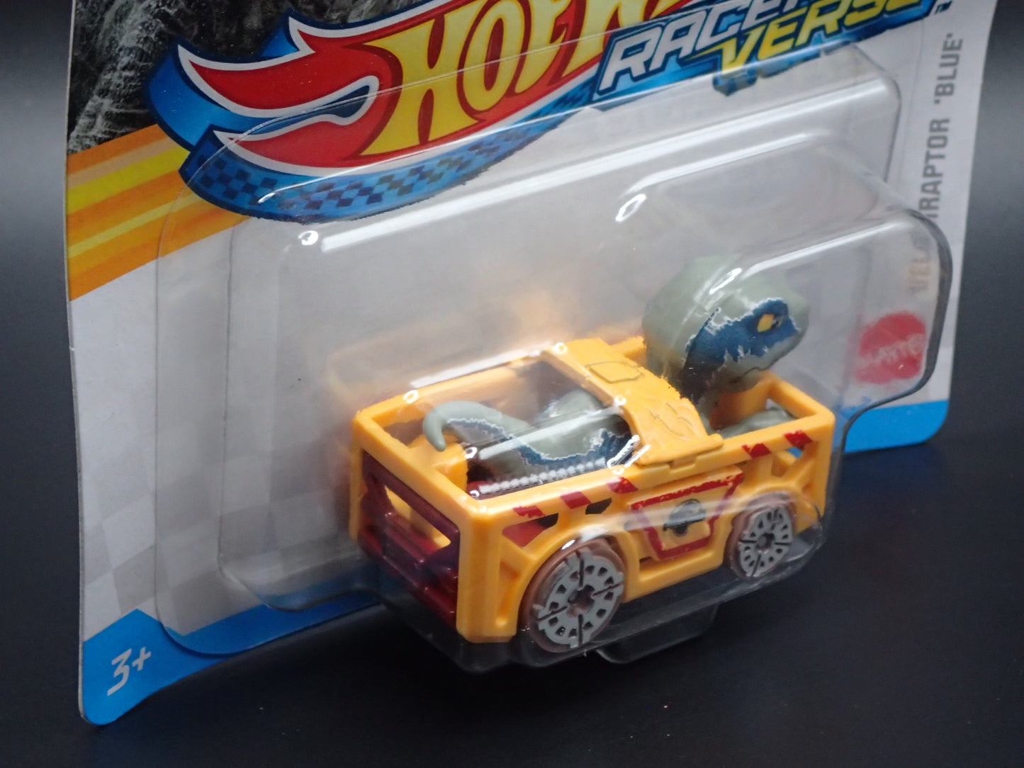 2025 HOT WHEELS RACER VERSE JURASSIC WORKD VELOCIRAPTOR BLUE