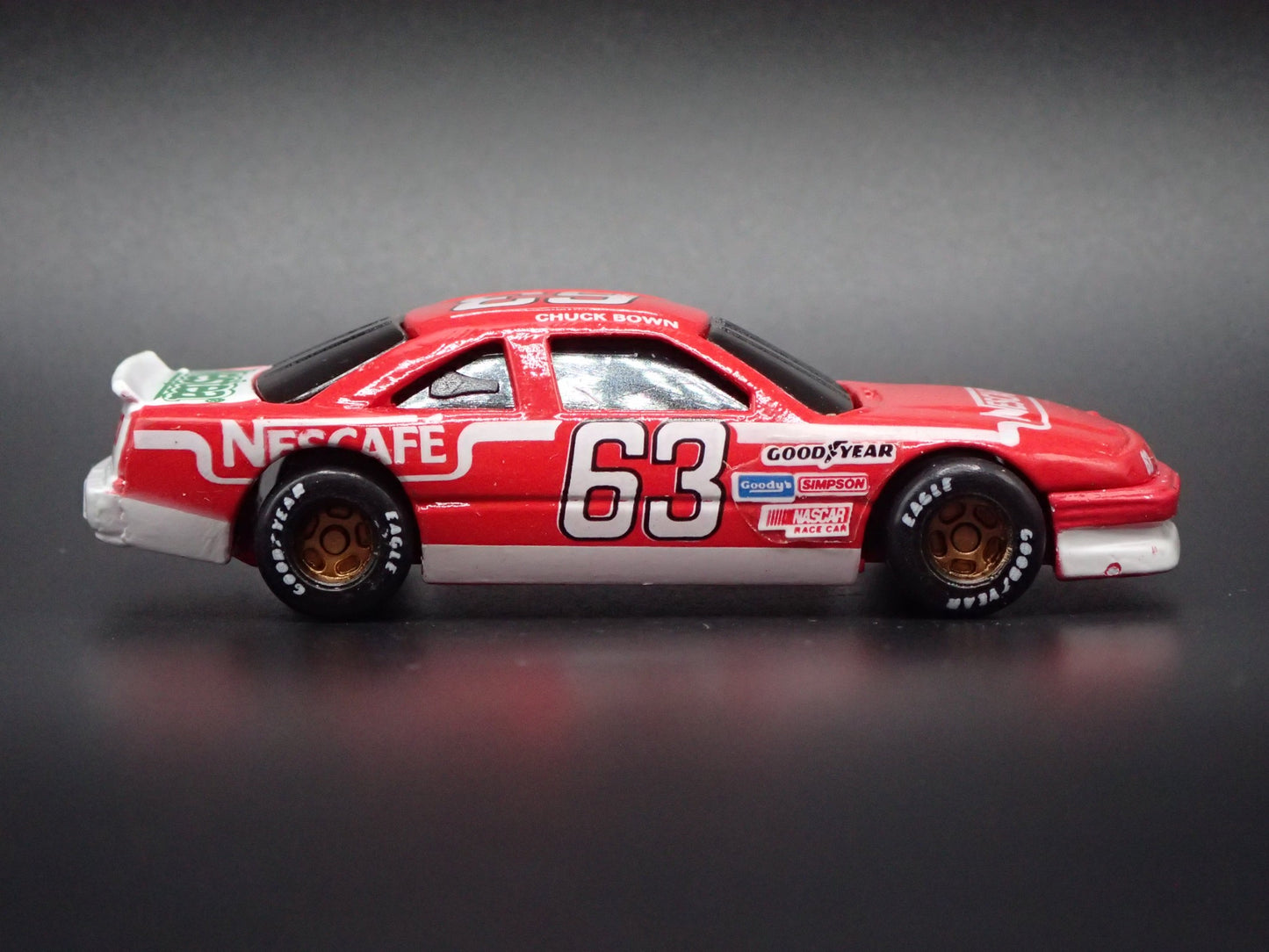 1992 92 PONTIAC GRAND PRIX 63 CHUCK BOWN NASCAR 1:64 SCALE DIECAST MODEL CAR