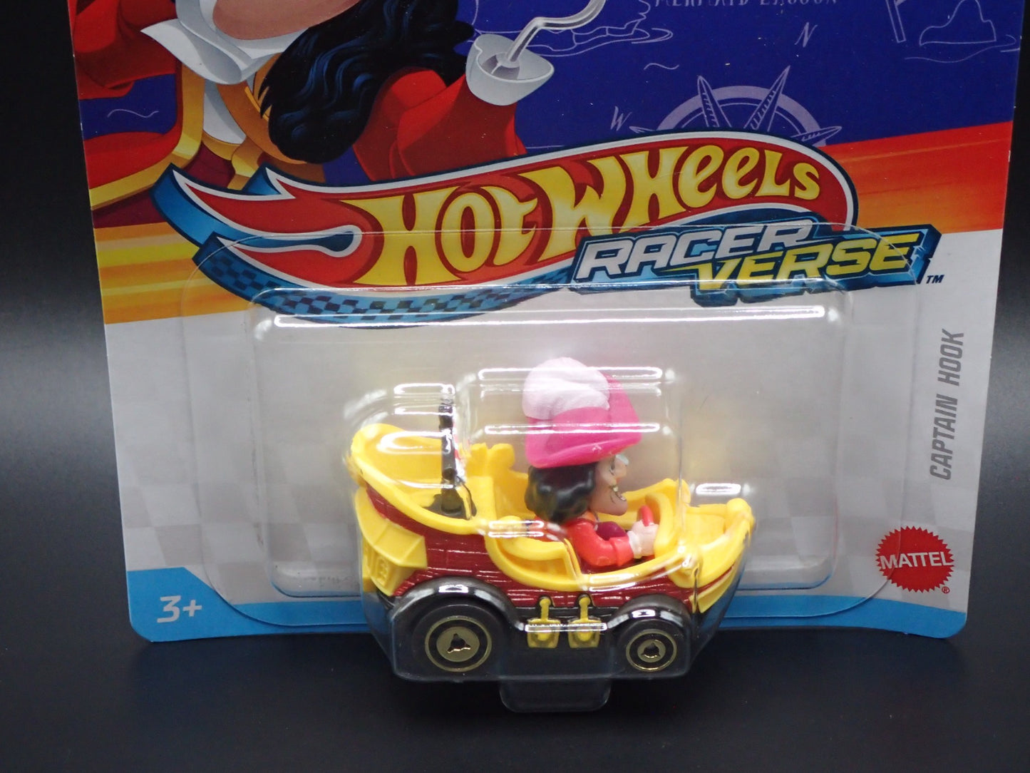2025 HOT WHEELS RACER VERSE DISNEY PETER PAN CAPTAIN HOOK