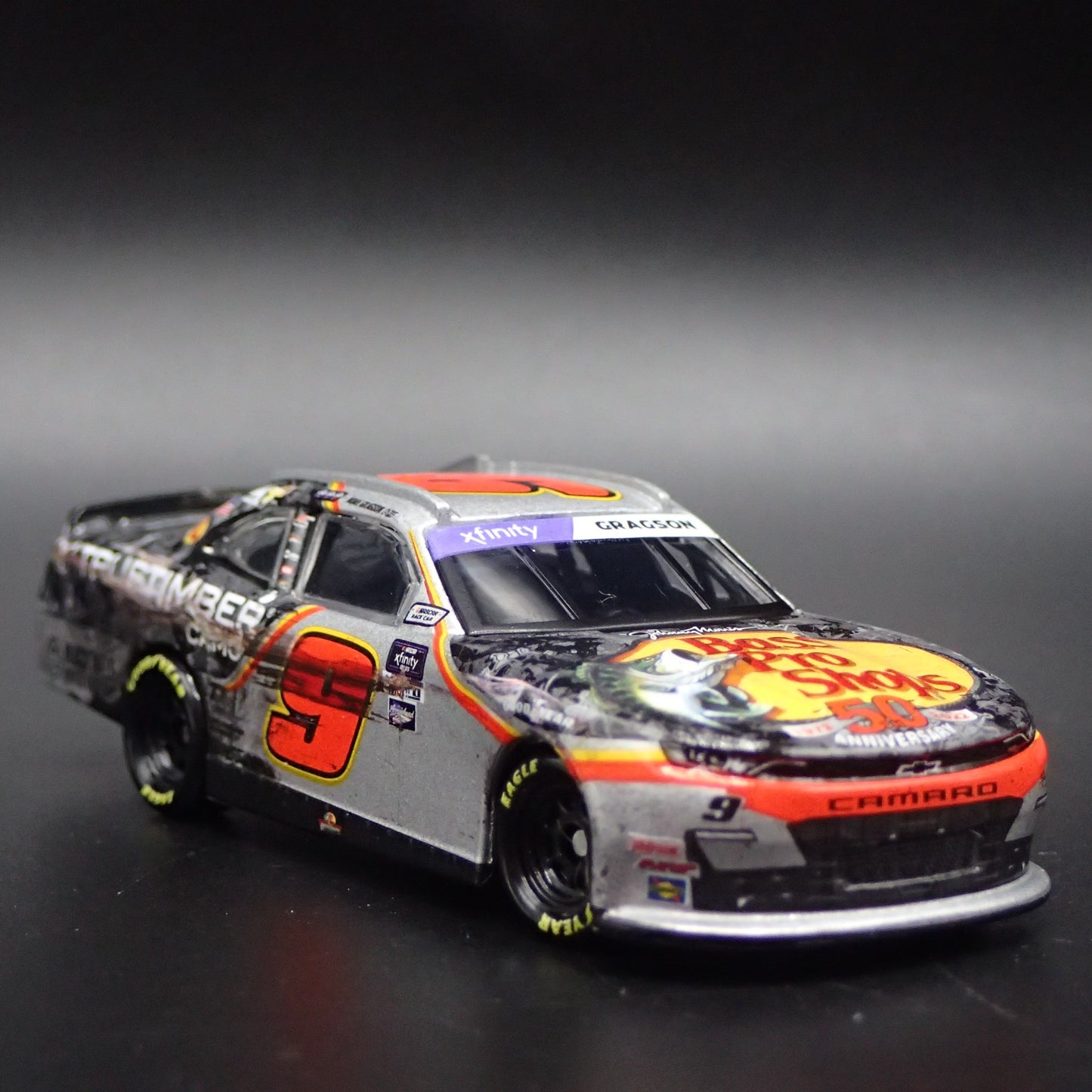 2022 22 CHEVY CAMARO #9 NOAH GRAGSON BASS PRO SHOP NASCAR 1:64 SCALE DIECAST CAR