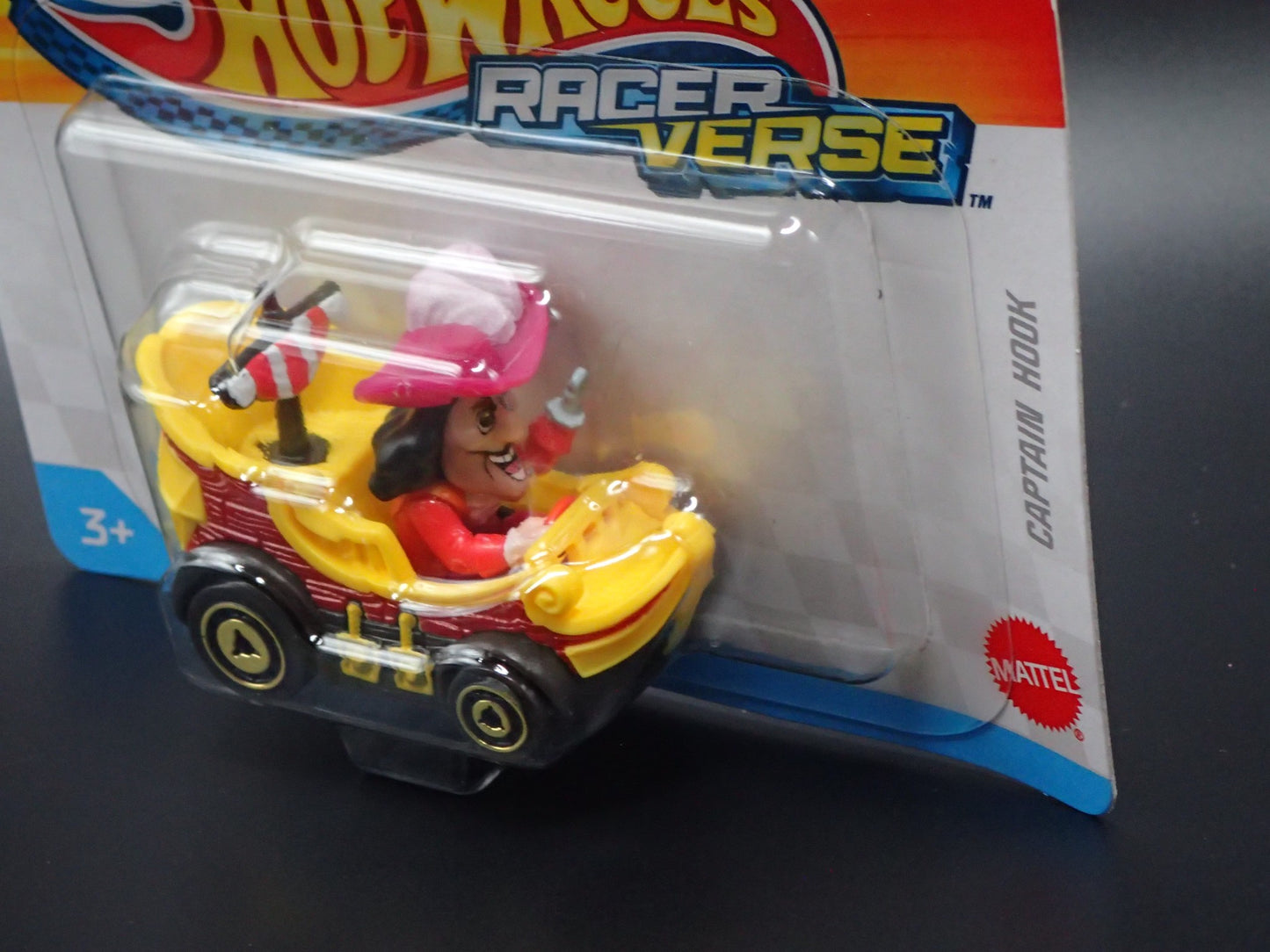 2025 HOT WHEELS RACER VERSE DISNEY PETER PAN CAPTAIN HOOK