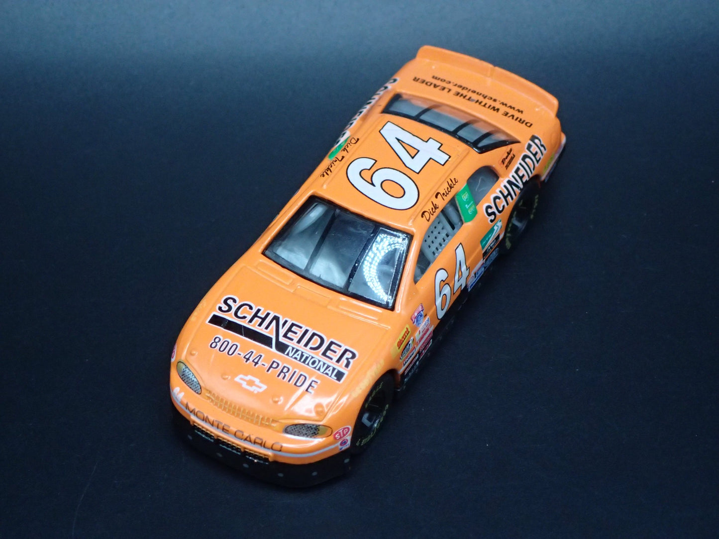 1998 CHEVROLET MONTE CARLO 64 DICK TRICKLE NASCAR 1:64 SCALE DIECAST MODEL CAR