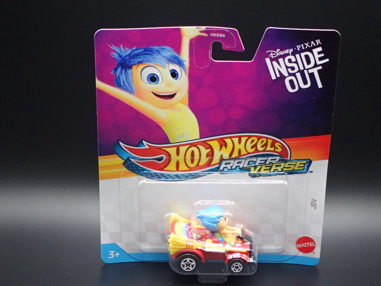 2025 HOT WHEELS RACER VERSE DISNEY PIXAR INSIDE OUT JOY