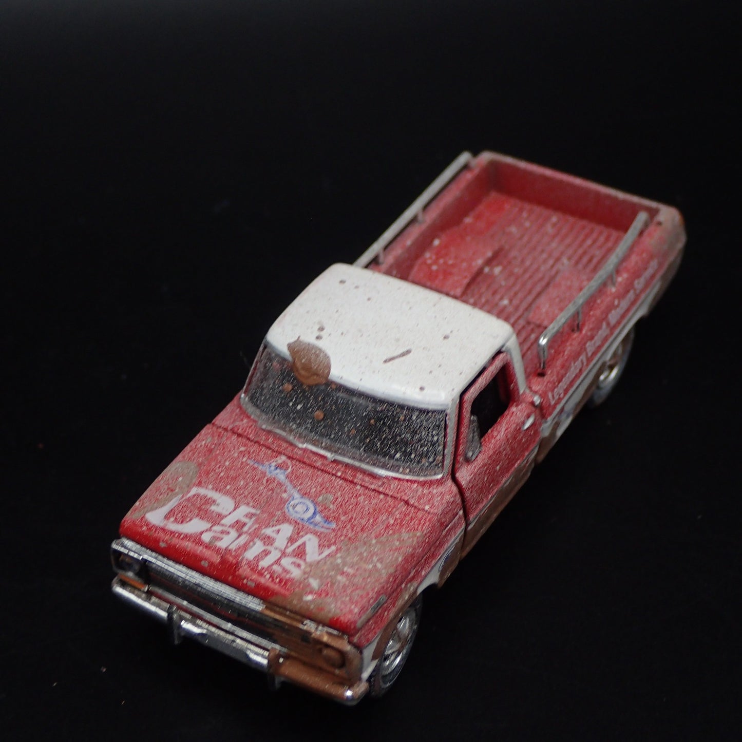 1969 69 FORD F100 RANGER PICKUP TRUCK CRANE CAMS BARN FND 1:64 DIECAST MODEL CAR