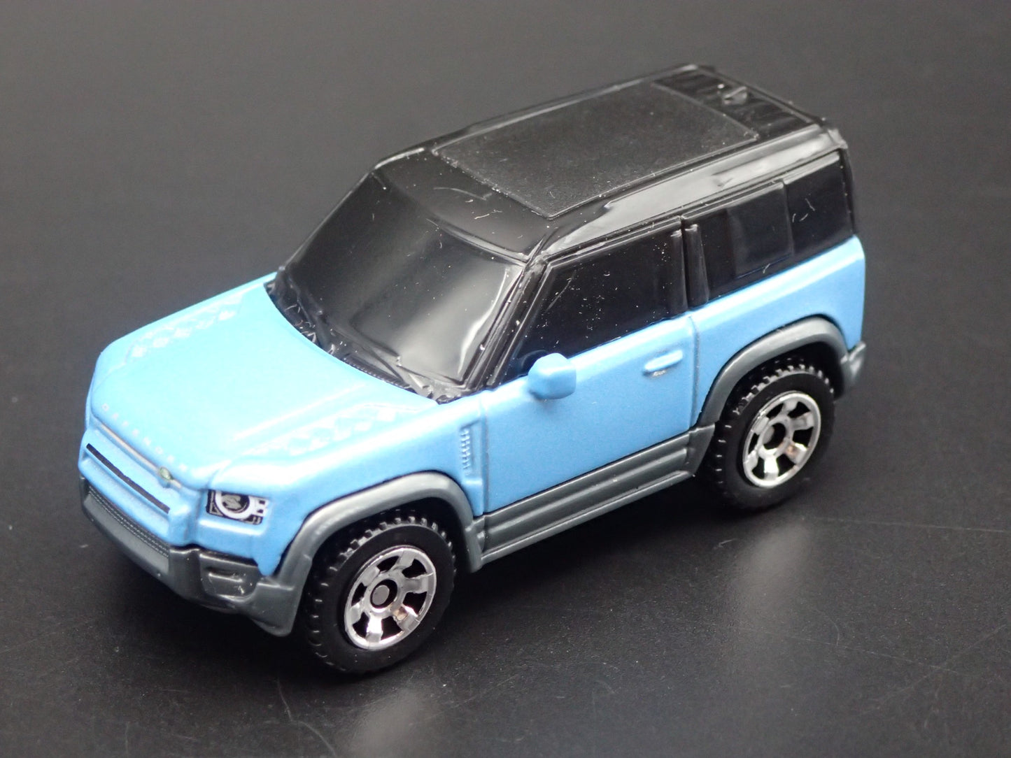 2020-2025 LAND ROVER DEFENDER 90 BLUE RARE 1/64 SCALE DIORAMA DIECAST MODEL CAR