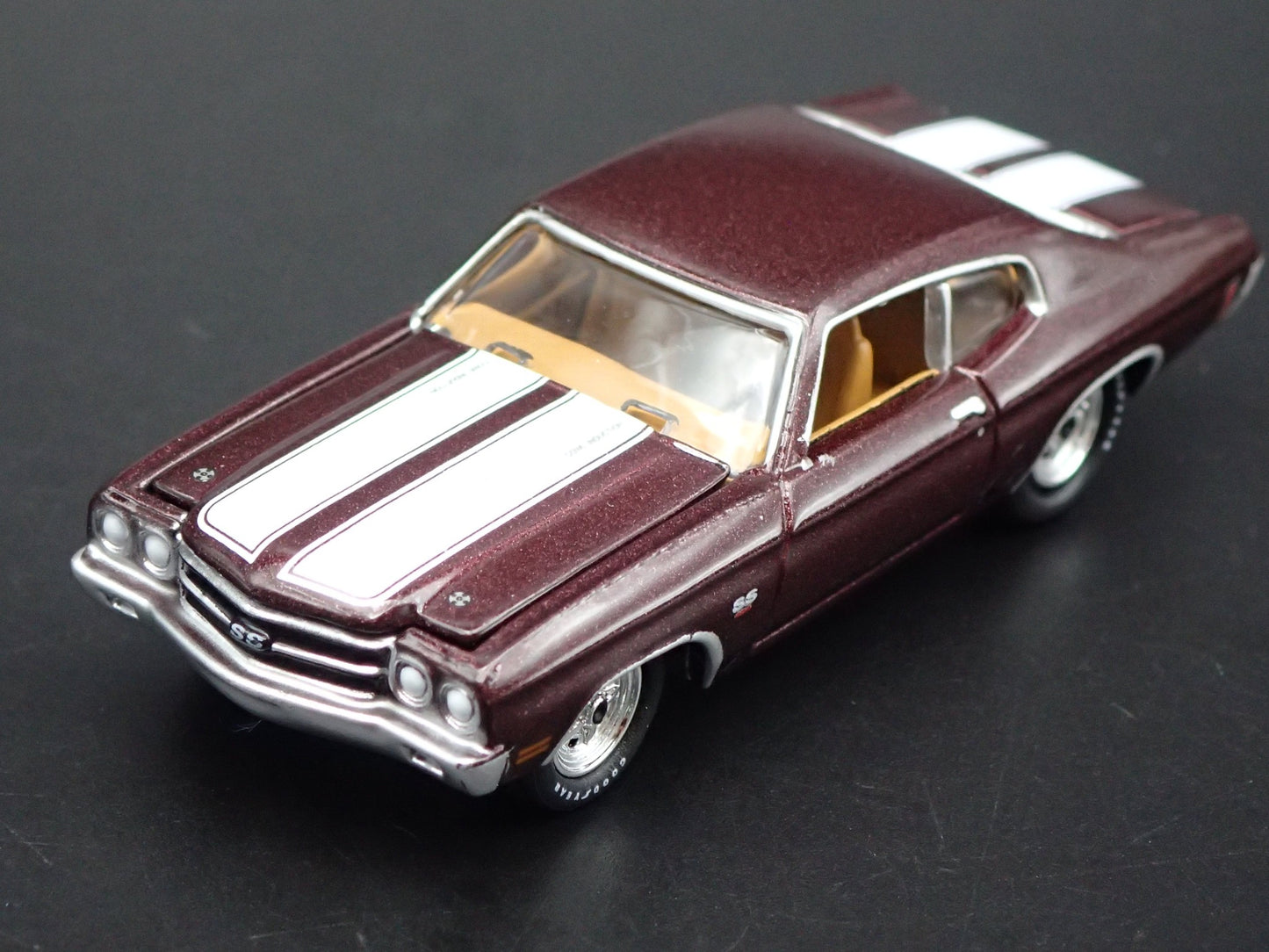 1970 70 CHEVY CHEVROLET CHEVELLE SS 454 1:64 SCALE DIORAMA DIECAST MODEL CAR