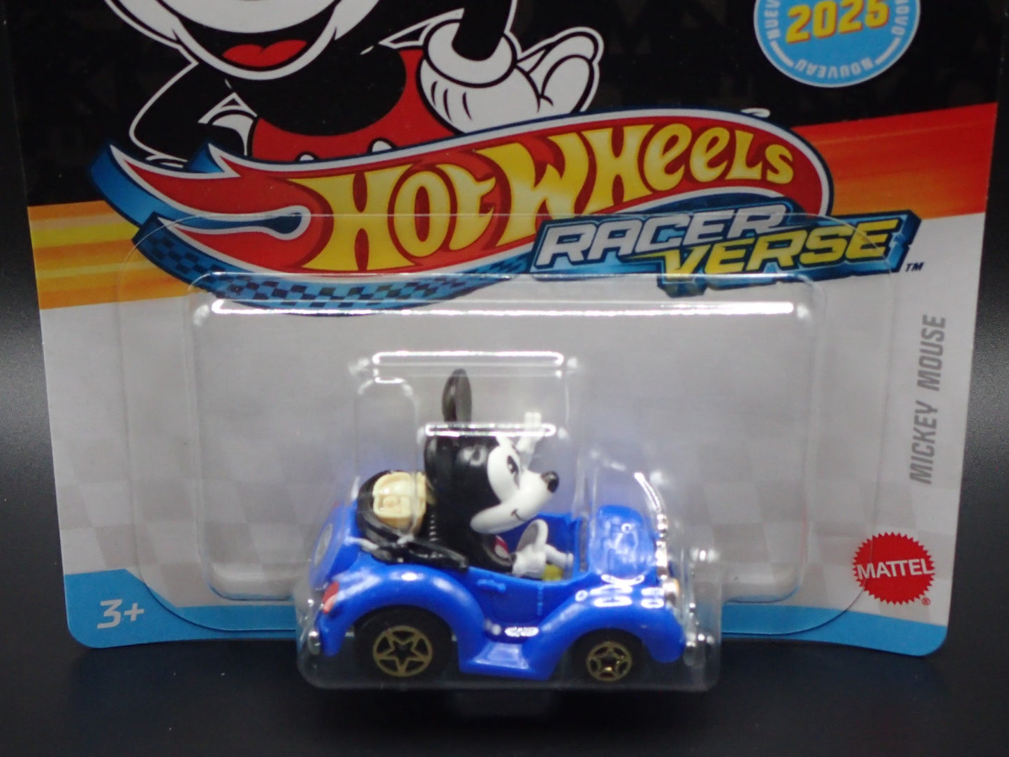 2025 HOT WHEELS RACER VERSE DISNEY MICKEY MOUSE BLUE CAR