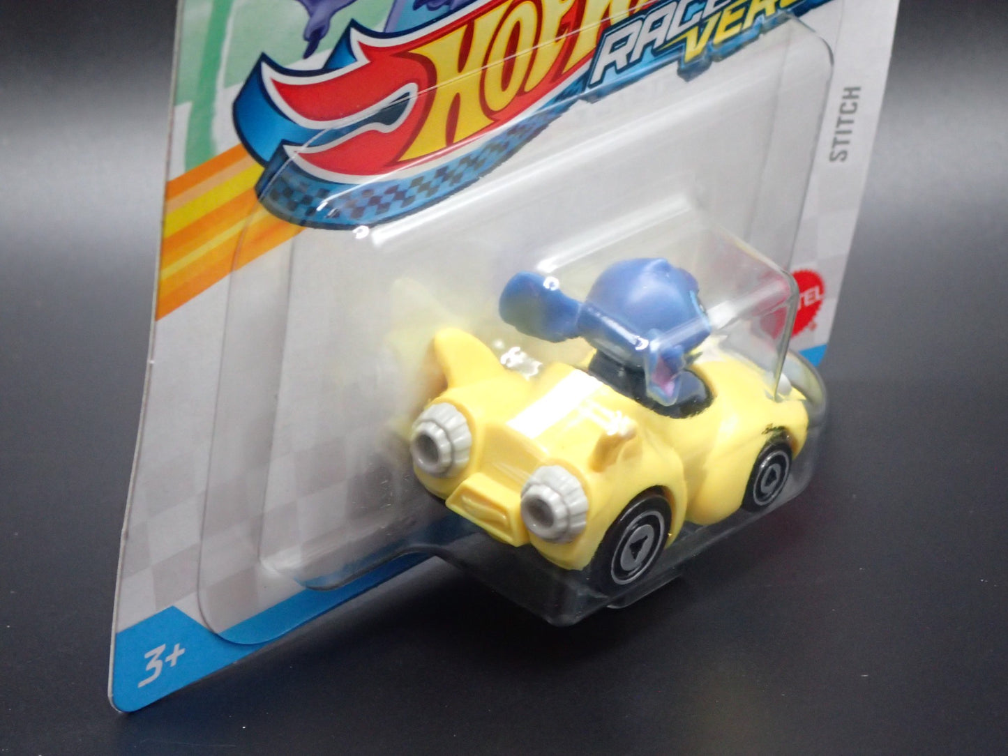 2025 HOT WHEELS RACER VERSE DISNEY LILO & STITCH STITCH YELLOW CAR