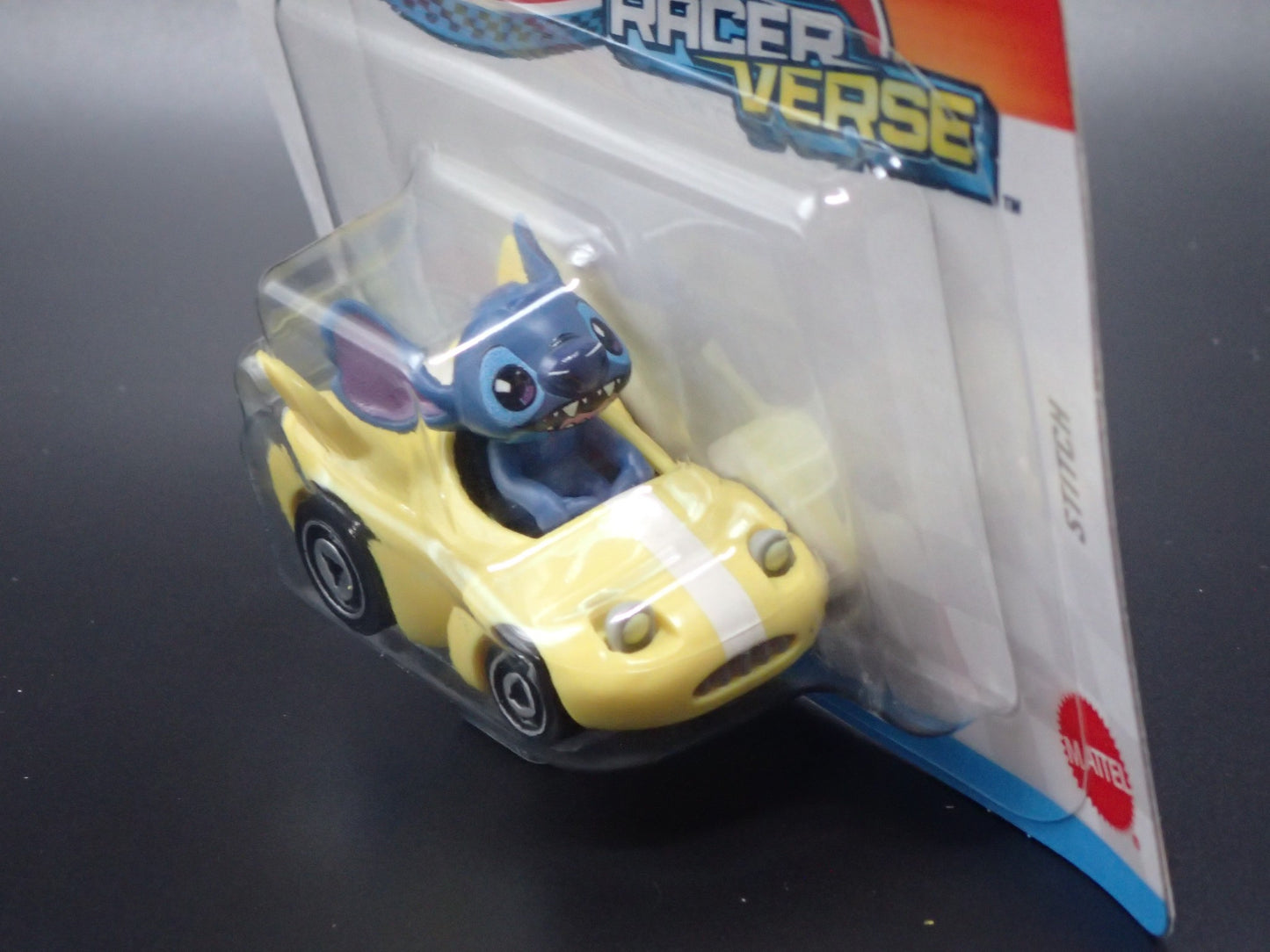 2025 HOT WHEELS RACER VERSE DISNEY LILO & STITCH STITCH YELLOW CAR