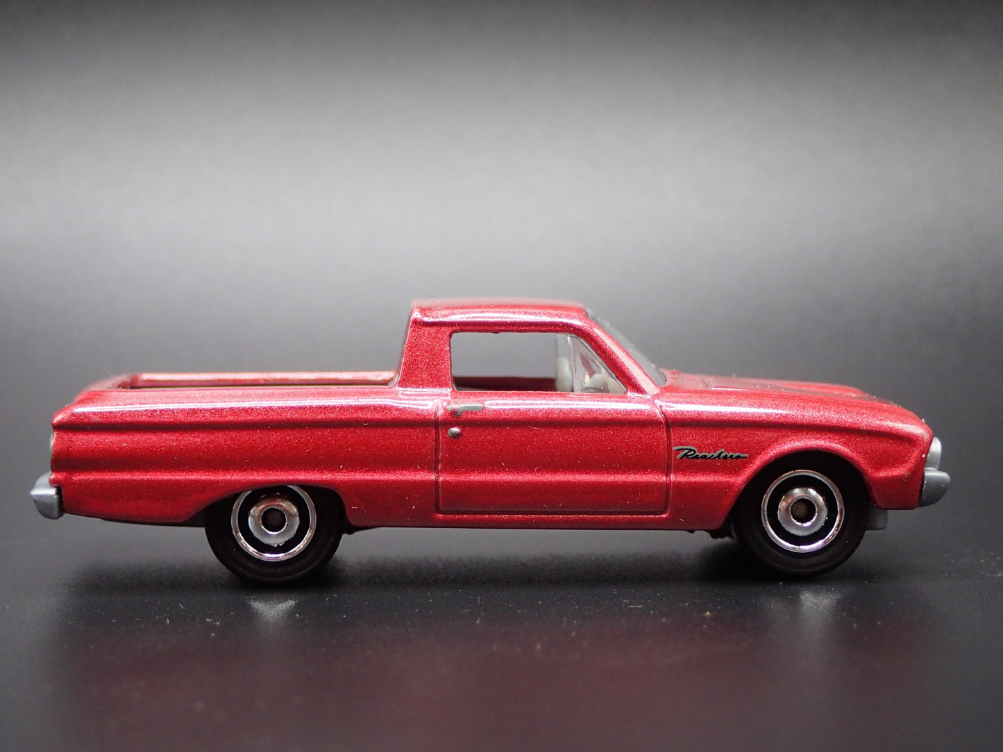 1961 61 FORD RANCHERO PICKUP TRUCK ROSE 1:64 SCALE DIORAMA DIECAST MODEL CAR