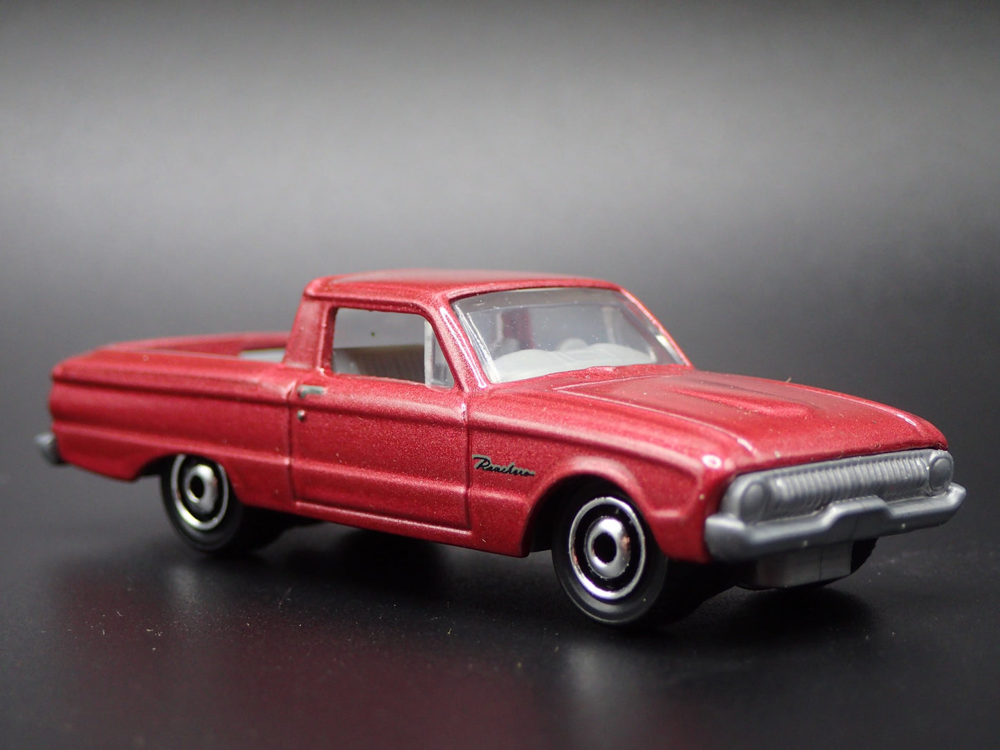 1961 61 FORD RANCHERO PICKUP TRUCK ROSE 1:64 SCALE DIORAMA DIECAST MODEL CAR