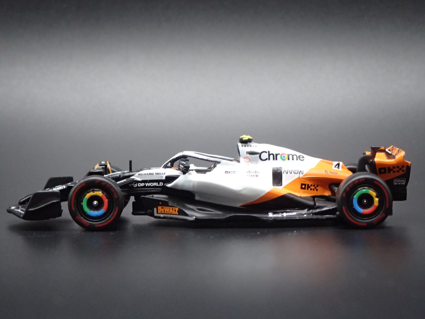 MCLAREN MCL60 #4 2023 LANDO NORRIS F1 SPANISH GP 1:64 SCALE DIECAST MODEL CAR