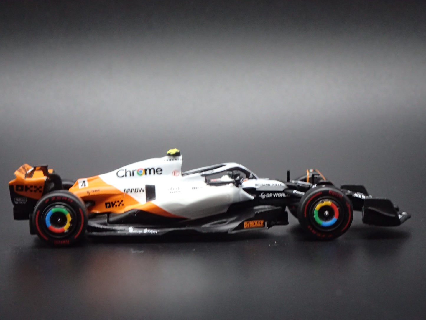 MCLAREN MCL60 #4 2023 LANDO NORRIS F1 SPANISH GP 1:64 SCALE DIECAST MODEL CAR