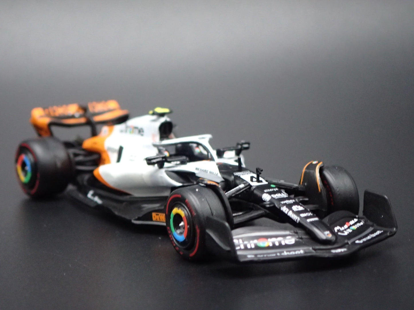 MCLAREN MCL60 #4 2023 LANDO NORRIS F1 SPANISH GP 1:64 SCALE DIECAST MODEL CAR