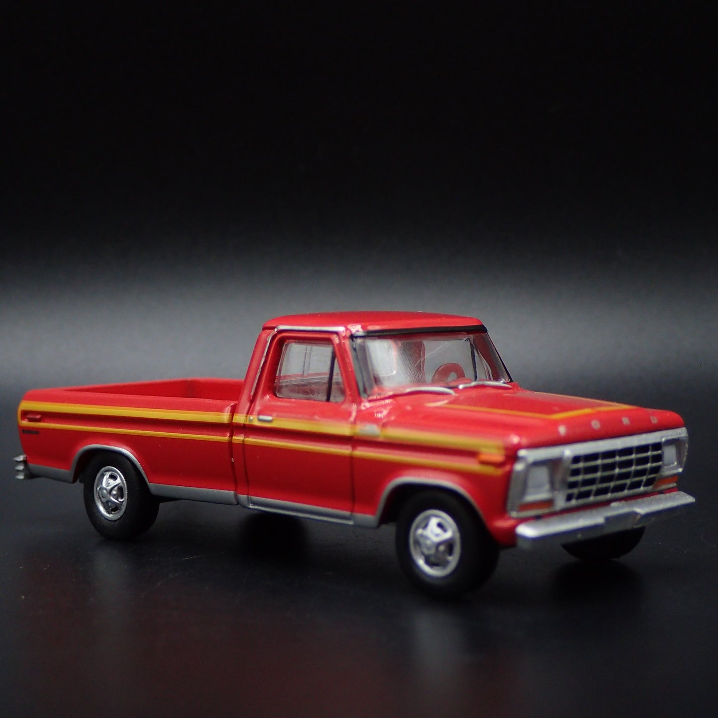 1978 78 FORD F150 RANGER EXPLORER PICKUP TRUCK RED 1/64 SCALE DIECAST MODEL CAR