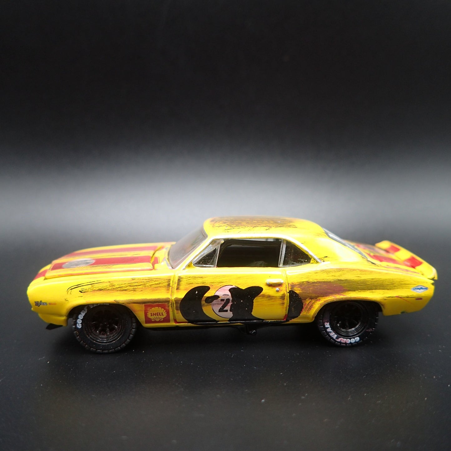 1969 CHEVY CHEVROLET CAMARO TRANS AM SHELL RACING 1:64 SCALE DIECAST MODEL CAR