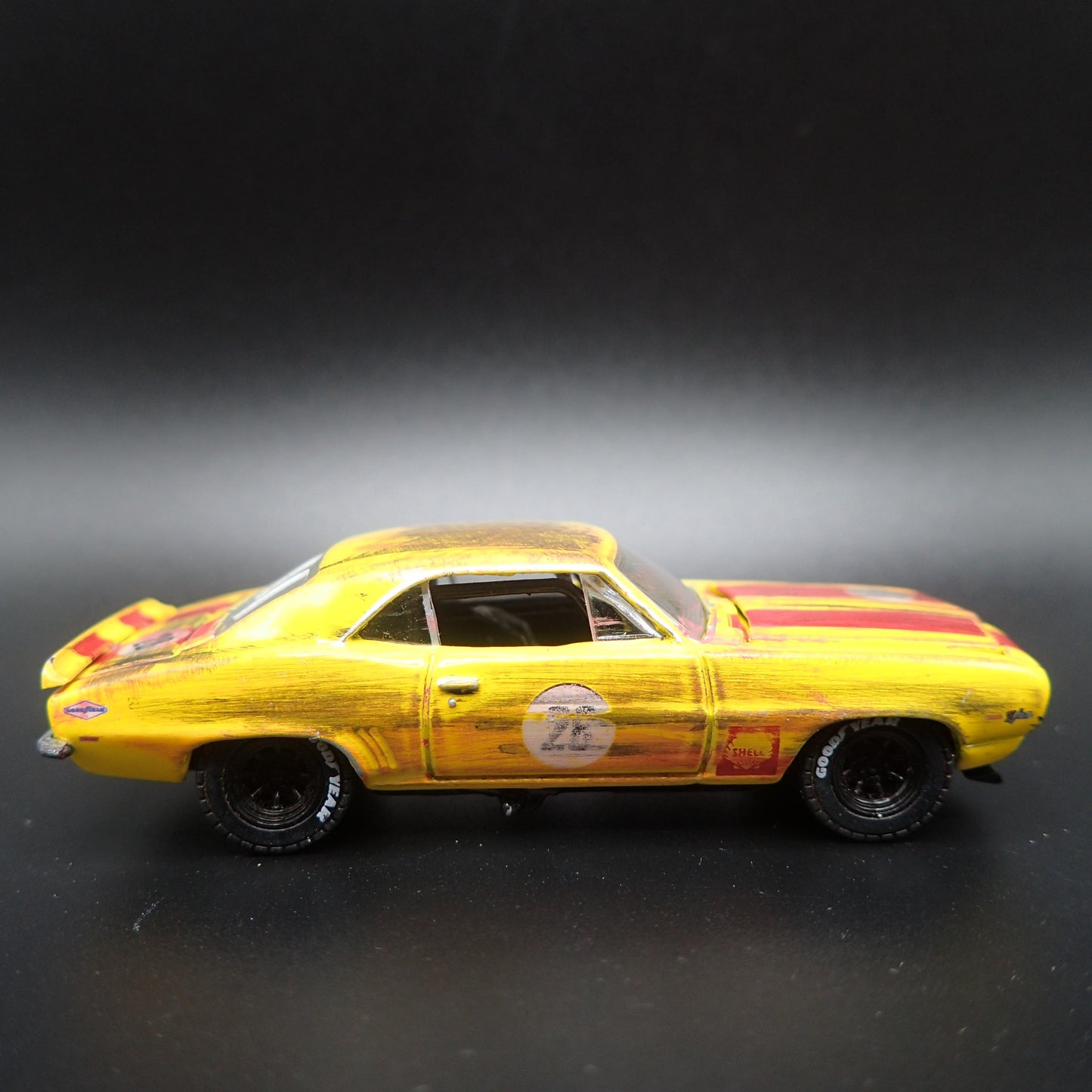 1969 CHEVY CHEVROLET CAMARO TRANS AM SHELL RACING 1:64 SCALE DIECAST MODEL CAR