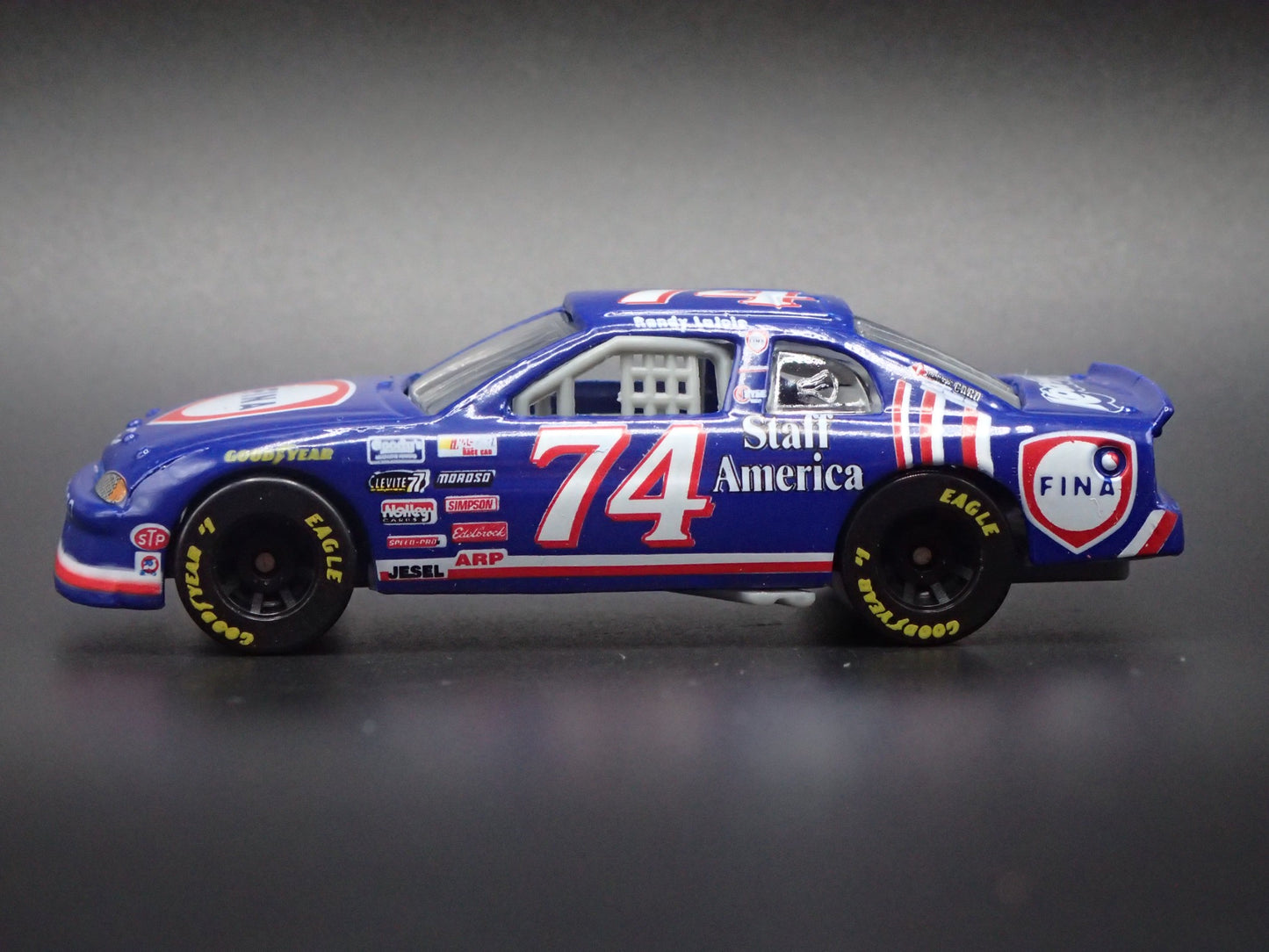 1997 CHEVY CHEVROLET MONTE CARLO 74 RANDY LAJOIE NASCAR 1:64 DIECAST MODEL CAR
