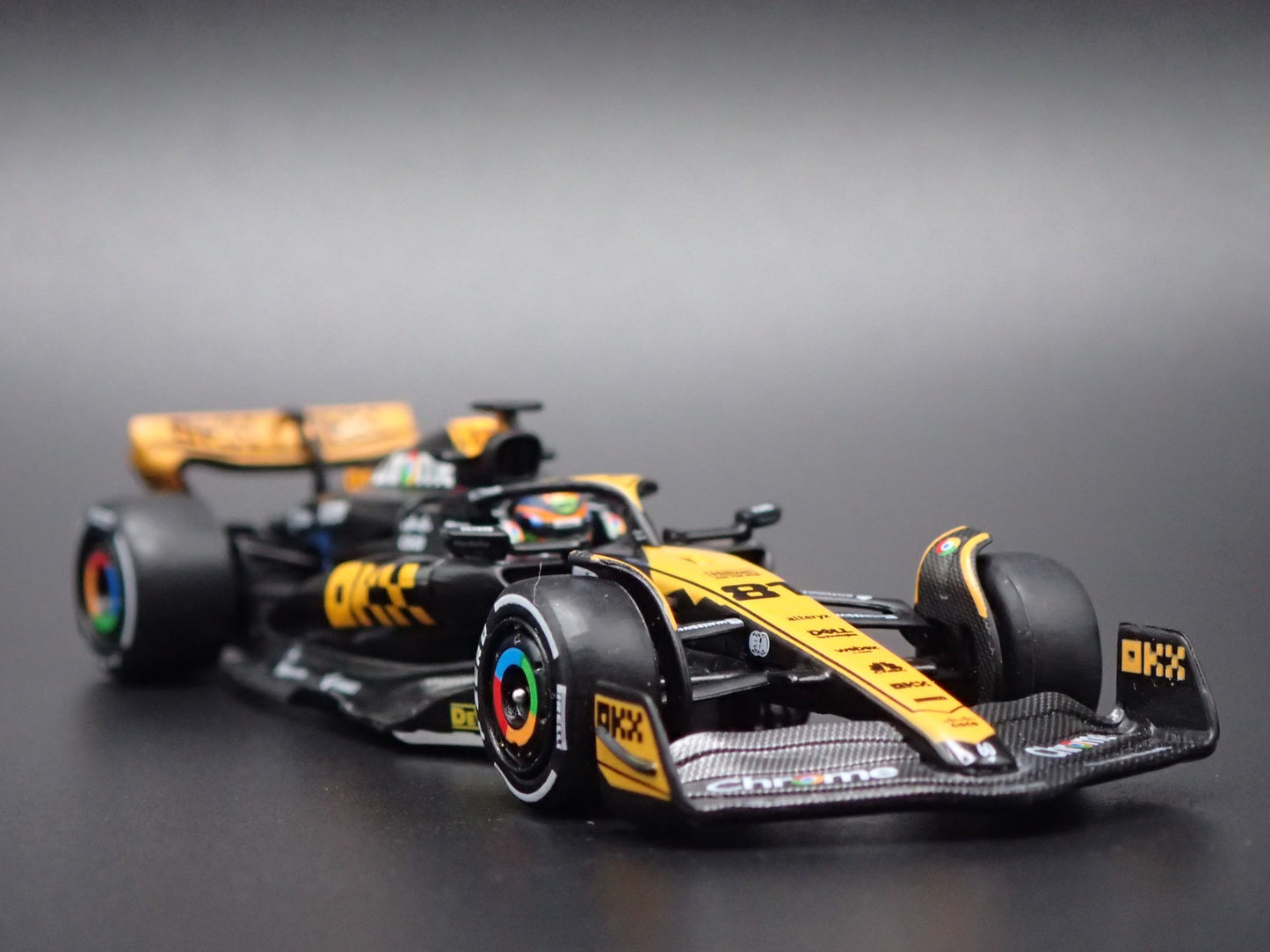 MCLAREN MCL60 #81 OSCAR PIASTRI 2023 F1 JAPANESE GP 1:64 SCALE DIECAST MODEL CAR