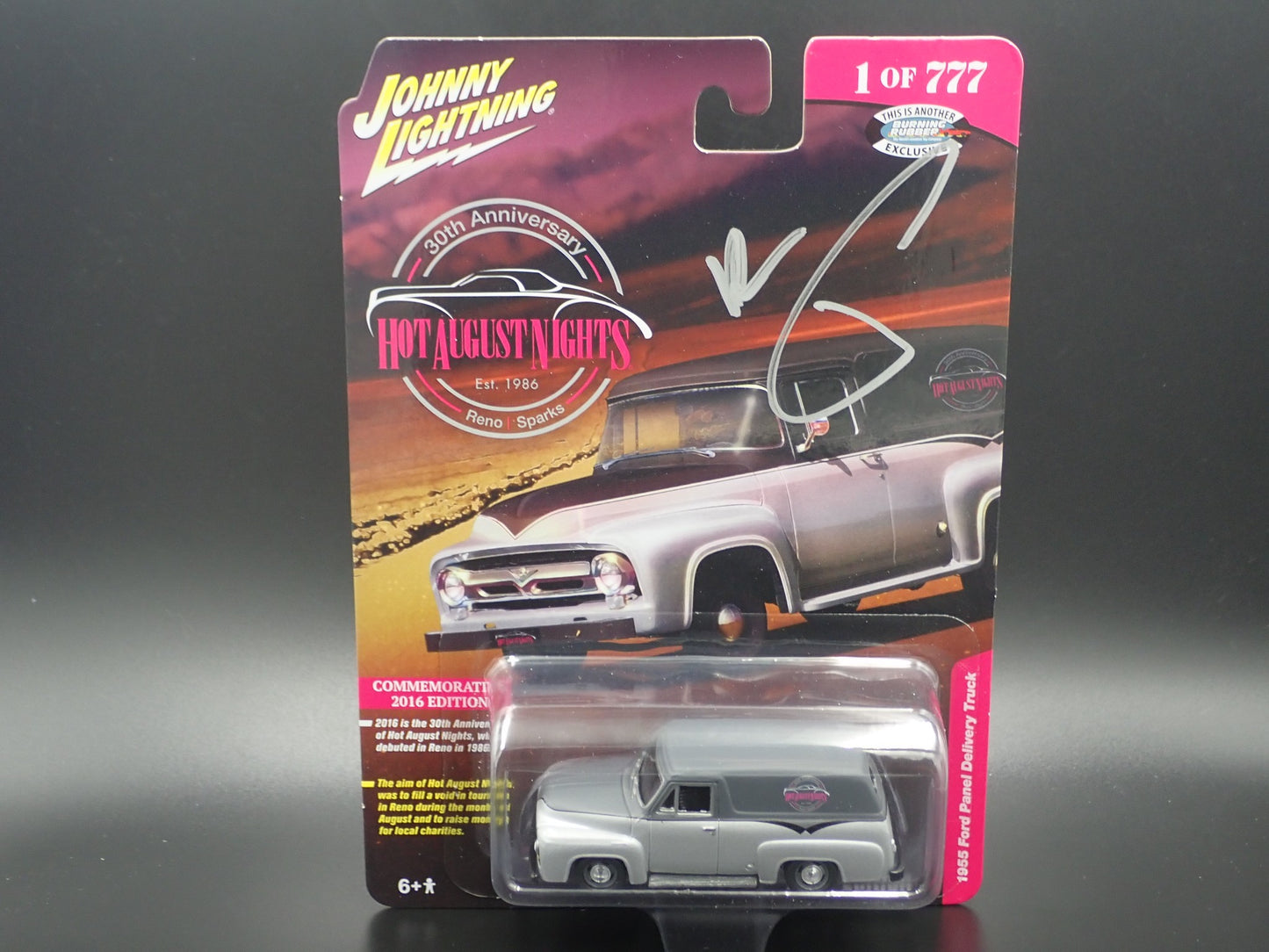 1955 FORD PANEL TRUCK 30TH ANV 2016 HOT AUGUST NIGHTS RENO EXCLUSIVE AUTOGRAPHED