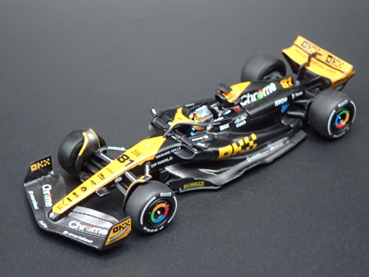 MCLAREN MCL60 #81 OSCAR PIASTRI 2023 F1 JAPANESE GP 1:64 SCALE DIECAST MODEL CAR