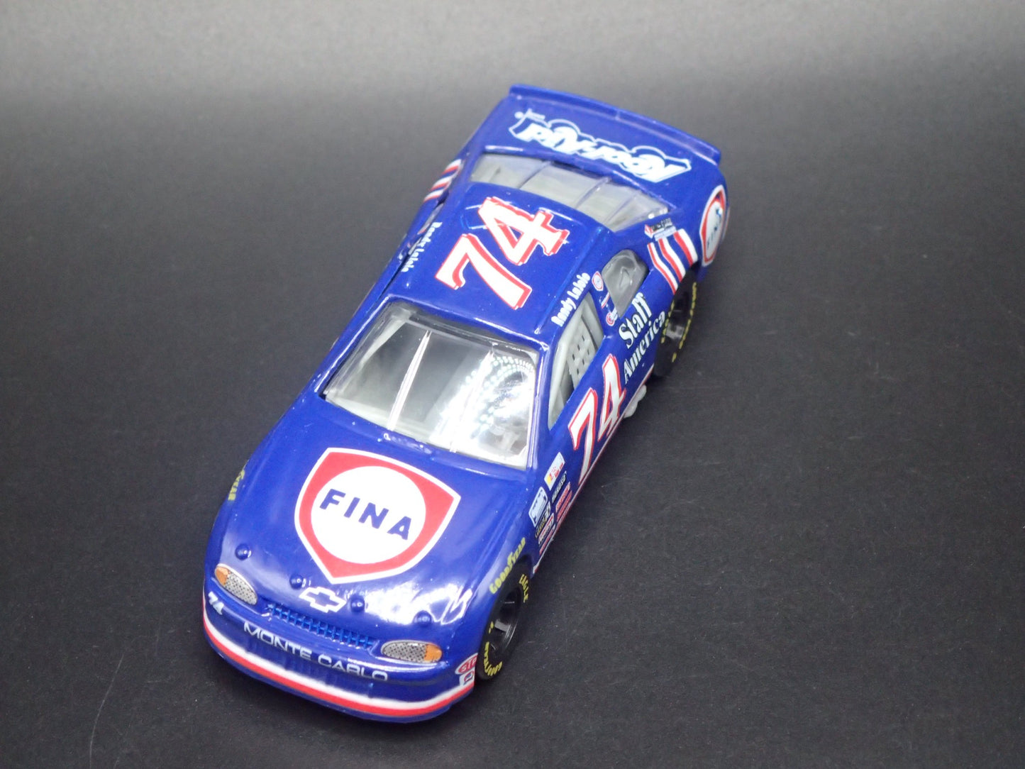 1997 CHEVY CHEVROLET MONTE CARLO 74 RANDY LAJOIE NASCAR 1:64 DIECAST MODEL CAR