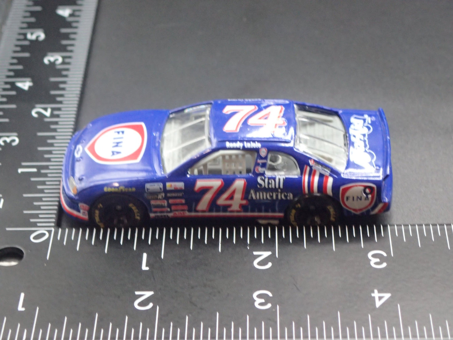 1997 CHEVY CHEVROLET MONTE CARLO 74 RANDY LAJOIE NASCAR 1:64 DIECAST MODEL CAR