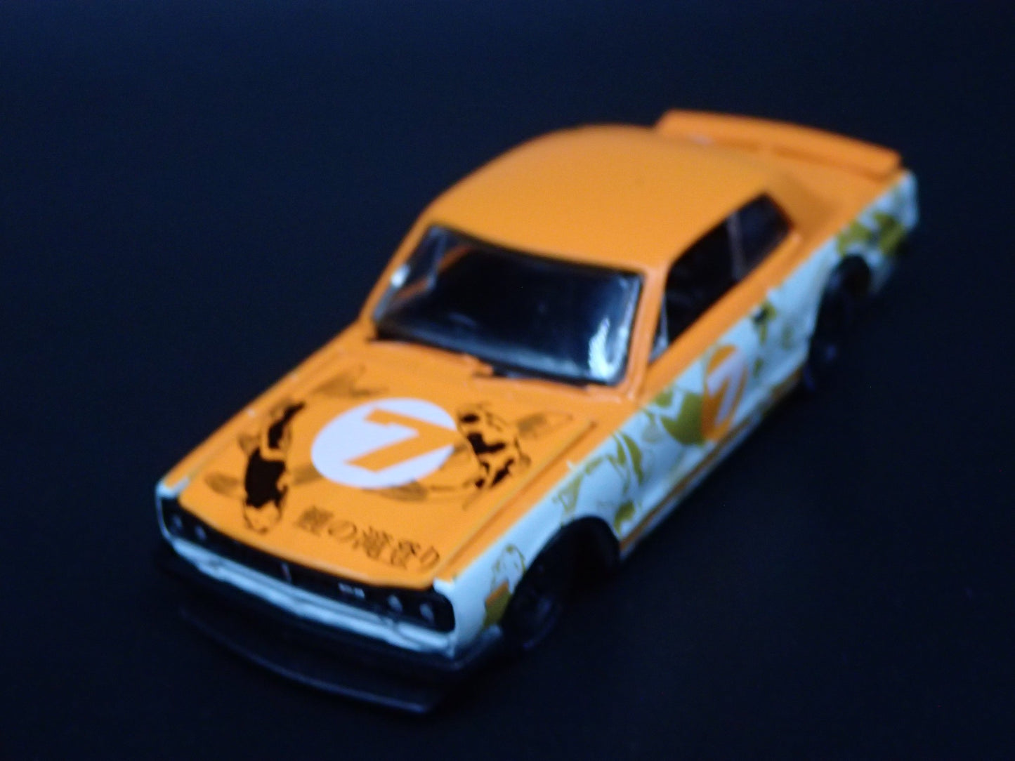 1971 71 NISSAN SKYLINE GTR ORANGE 1:64 SCALE COLLECTIBLE DIECAST MODEL CAR
