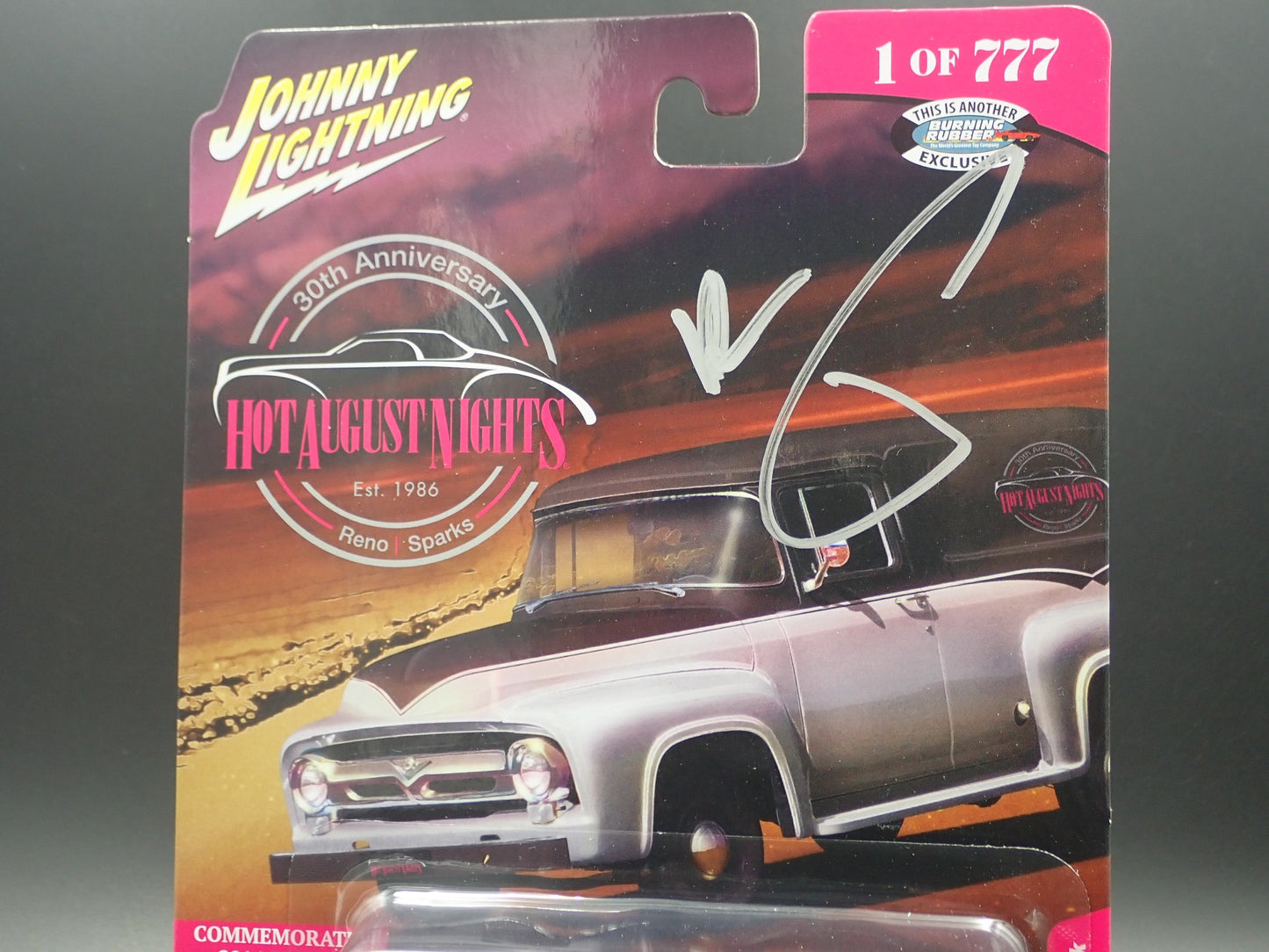 1955 FORD PANEL TRUCK 30TH ANV 2016 HOT AUGUST NIGHTS RENO EXCLUSIVE AUTOGRAPHED